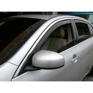 INFINITI無限 G25 / G35 / G37 2007-2015年專用崁入式晴雨窗【短截款】比德堡 內崁 嵌入