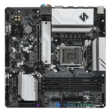 ASRock 華擎 STEEL LEGEND 主機板 B560M 電腦零組件  1個