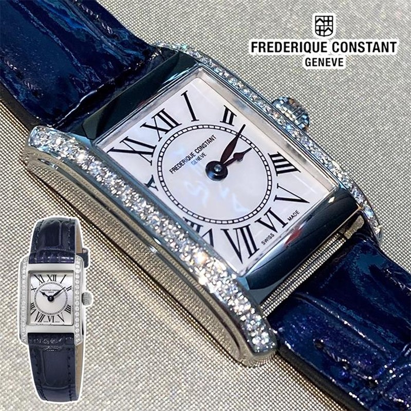 選べる特典】 正規品 FREDERIQUE CONSTANT フレデリックコンスタント クラシック カレ クォーツ レディース腕時計 送料無料  FC-200MPWCD16 | LINEブランドカタログ