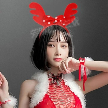 聖誕麋鹿角頭飾