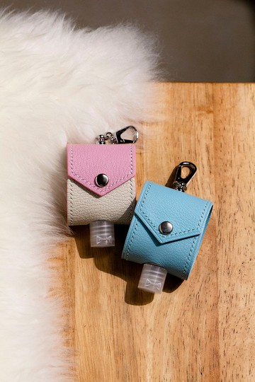 AirPod套/耳機套/搓手液套/真皮/法國山羊皮/apple AirPods