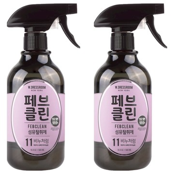 W.DRESSROOM 除臭持久織物香氛噴霧 No.11淡雅皂香 500ml 防止靜電  2瓶