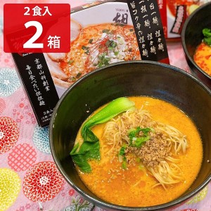 担々麺 2食入2箱セット ラーメン 麺類 坦々麺 京都 生麺