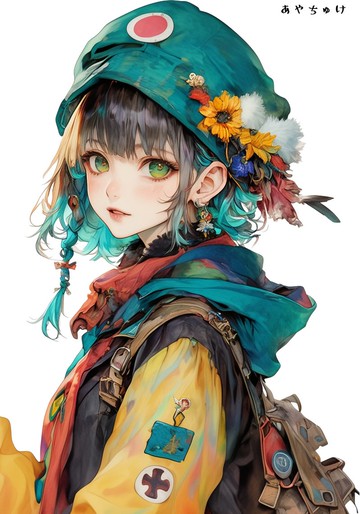 【11月新品】07-105-0094 人物貼紙 冬日女孩