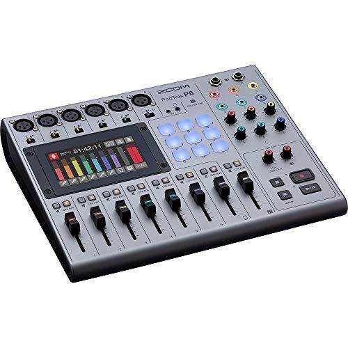 Zoom PodTrak P8 Portable Multitrack Podcast Recorder Bundle with Electro-Vo 並行輸入品