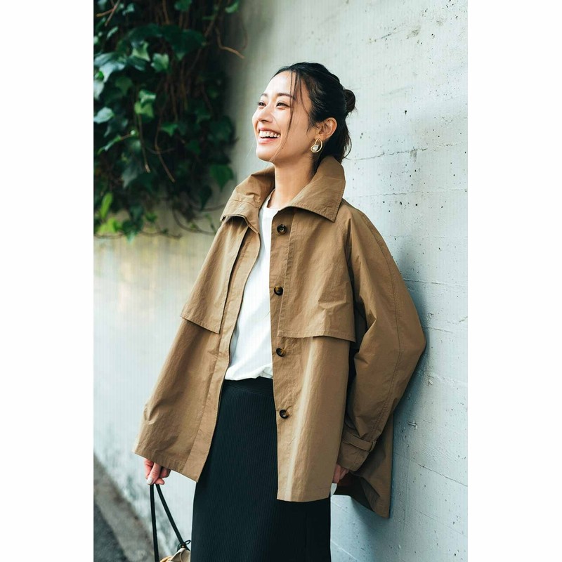 美品★masnada ハーフジップ ウールトレンチコート マスナダ イタリア製 美品☆masnada ハーフジップ ウールトレンチコート マスナダ