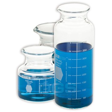 《Kimble》燒瓶式燒杯 具嘴 Beaker,Combination Beaker and Flask, Graduated with Pour Spouts,BEAKERplusTM
