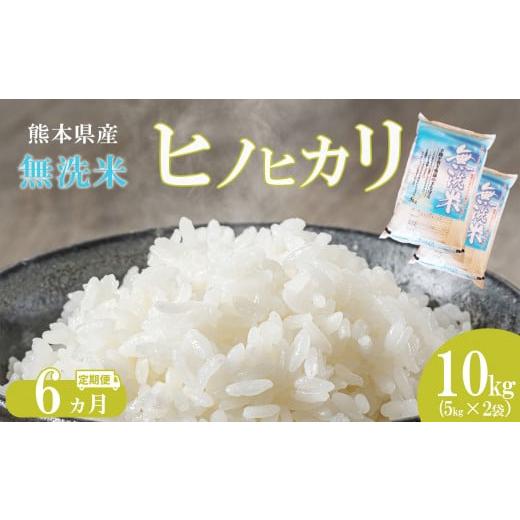 ふるさと納税 熊本県 玉名市  無洗米 ひのひかり 10kg（5kg×2） 熊本県産