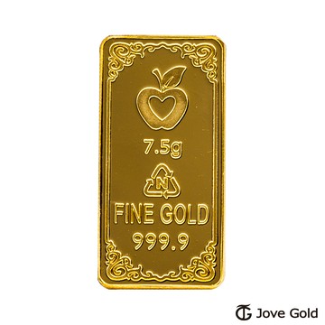 Jove gold漾金飾 財神招財黃金條塊 - 貳台錢