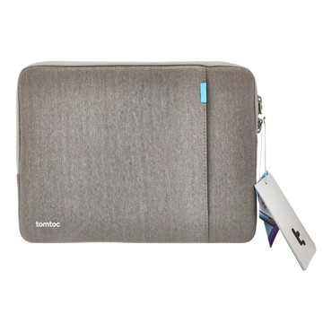 tomtoc 筆電包 完全防護 A13-C02G M1 M2適用，灰色，聚酯纖維  13吋  1個