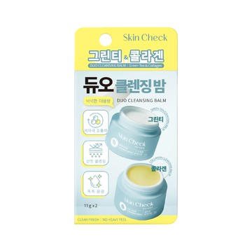 韓SkinCheck肌淨卸妝膏11gx2p淨化+保濕