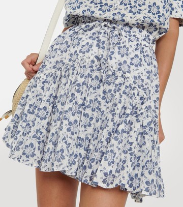 Polo Ralph Lauren Floral cotton miniskirt
