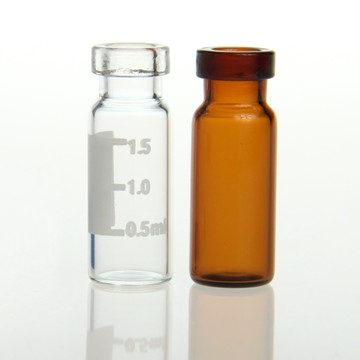 《實驗室耗材專賣》ALWSCI 2ml 透明壓蓋式Vial瓶 壓蓋瓶寬口11mm 12×32mm 100pcs/pk 實驗儀器 玻璃製品 試藥瓶 樣品瓶 儲存瓶