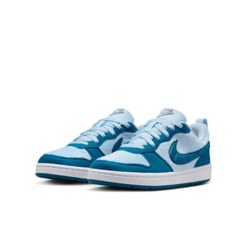 NIKE 休閒鞋 女鞋 大童 運動鞋 COURT BOROUGH LOW RCRFT BG 藍 IM7167-441
