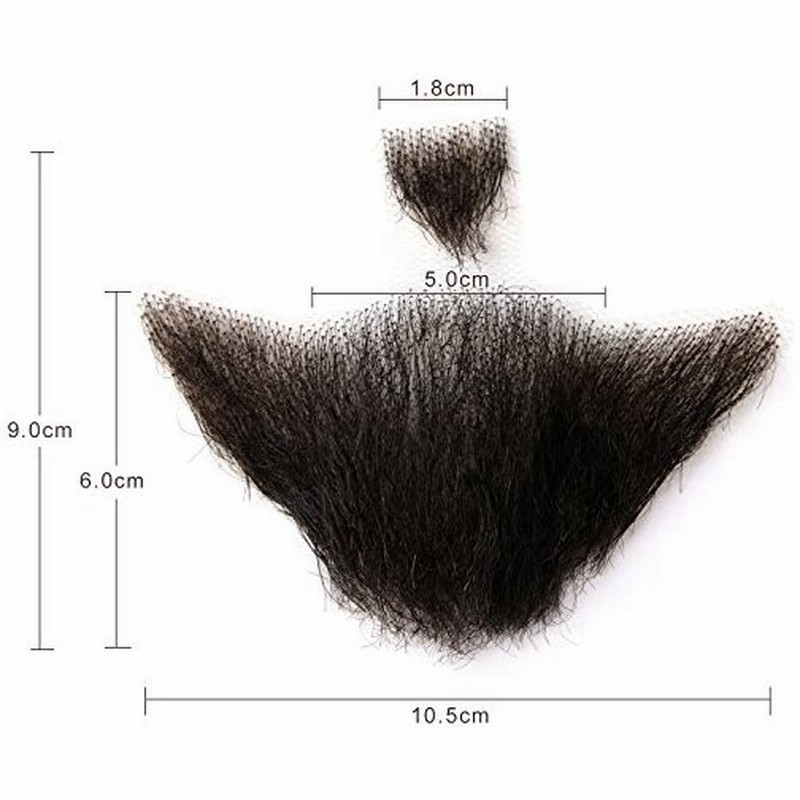Neitsi ネイティス 付け髭 ひげ 口髭 人毛 ウィッグ 髪製髭 手作り本物 コスプレ用ダンス用髭 1枚 通販 Lineポイント最大0 5 Get Lineショッピング
