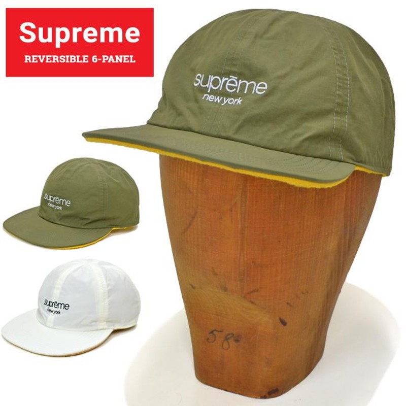 Supreme シュプリーム キャップ CLASSIC LOGO REVERSIBLE 6-PANEL CAP 6パネルキャップ 帽子 ストラップバックキャップ  SUPREME 20AW | LINEブランドカタログ