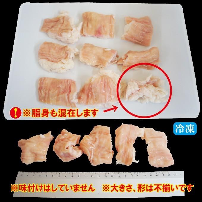 牛シマチョウ　338g　素材そのまま味付け無し冷凍　アメリカ産 焼肉 牛もつ ホルモン シマ腸 大腸