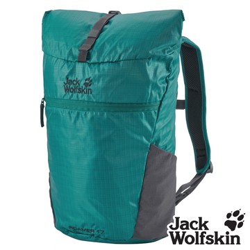 【Jack wolfskin 飛狼】ROMER 休閒旅遊後背包 背包客 17L『湖水綠』