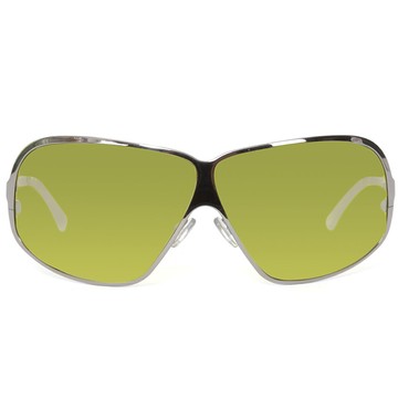 EXTe 義大利 時尚金屬邊框款太陽眼鏡 / 綠 EX68SBP2