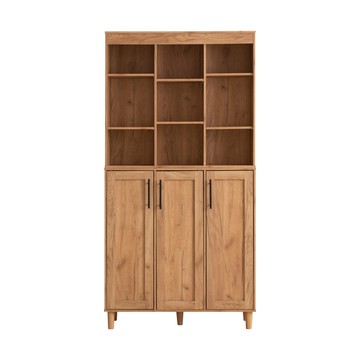 【TZUMii】丹尼三門多功能書櫃