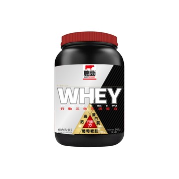 【紅牛】聰勁即溶行動三效乳清蛋白(2磅)王家梁推薦 (高鈣、蛋白質、葡萄糖胺、三效配方)