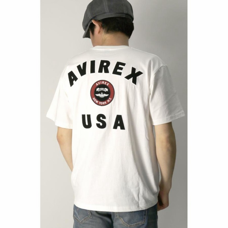 アビレックス) AVIREX アヴィレックス ヴァーシティー ロゴ T