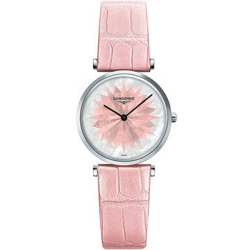 LONGINES浪琴 嘉嵐系列 超薄石英腕錶 29mm/L42094042