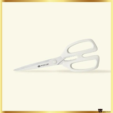 MODORI 清潔韓國廚房剪刀 13.8 厘米長刀片微鋸齒烹飪剪刀,韓國製造