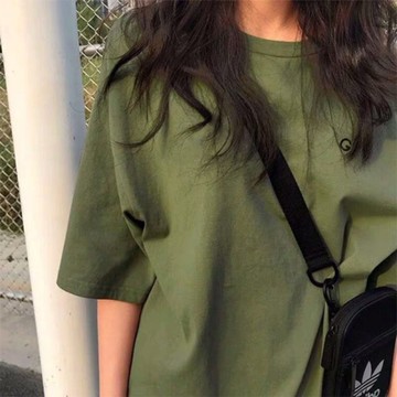 超火cec短袖T恤女夏寬松韓版ins潮港風原宿bf學生蹦迪半袖上衣服
