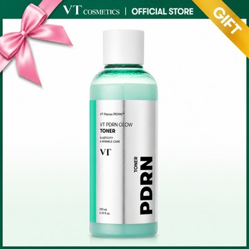 [VT] [GWP] VT PDRN GLOW TONER 200ML Panax PDRN 補水亮澤彈力護理【官方旗艦