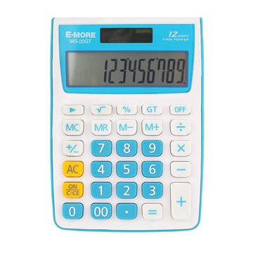 計算機 E-MORE MS-20GT 電算機  (12位數) ( 國家考試專用 )【APP滿額下單10%點數(單一帳號最高5000點)】1/31止