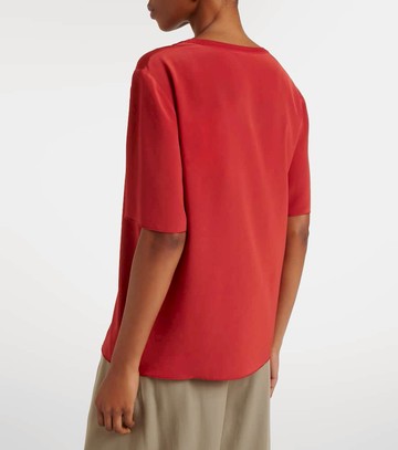 Joseph Rubin silk crêpe top