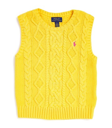 Ralph Lauren Kids Polo Pony Sweater Vest