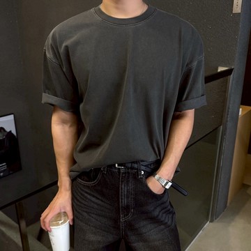 正韓SUPIMA棉奢華日常水洗短袖上衣 4色 YUPPIE 預購商品 0513