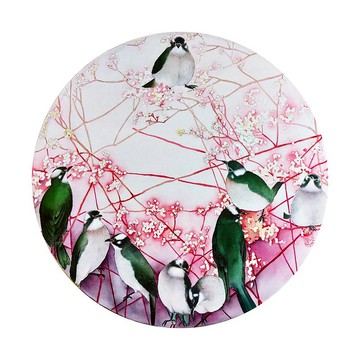 迴__彩墨/手繪/43.5cm