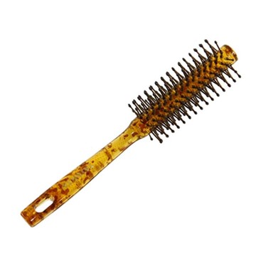 梳子 多樣屋依莎貝爾圓形卷髮梳子 家用女士小號直卷兩用滾髮梳 名創家居館