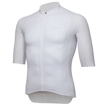 Ultimate AeroSkin Jersey 全貼合勁速男款車衣 (極光白)