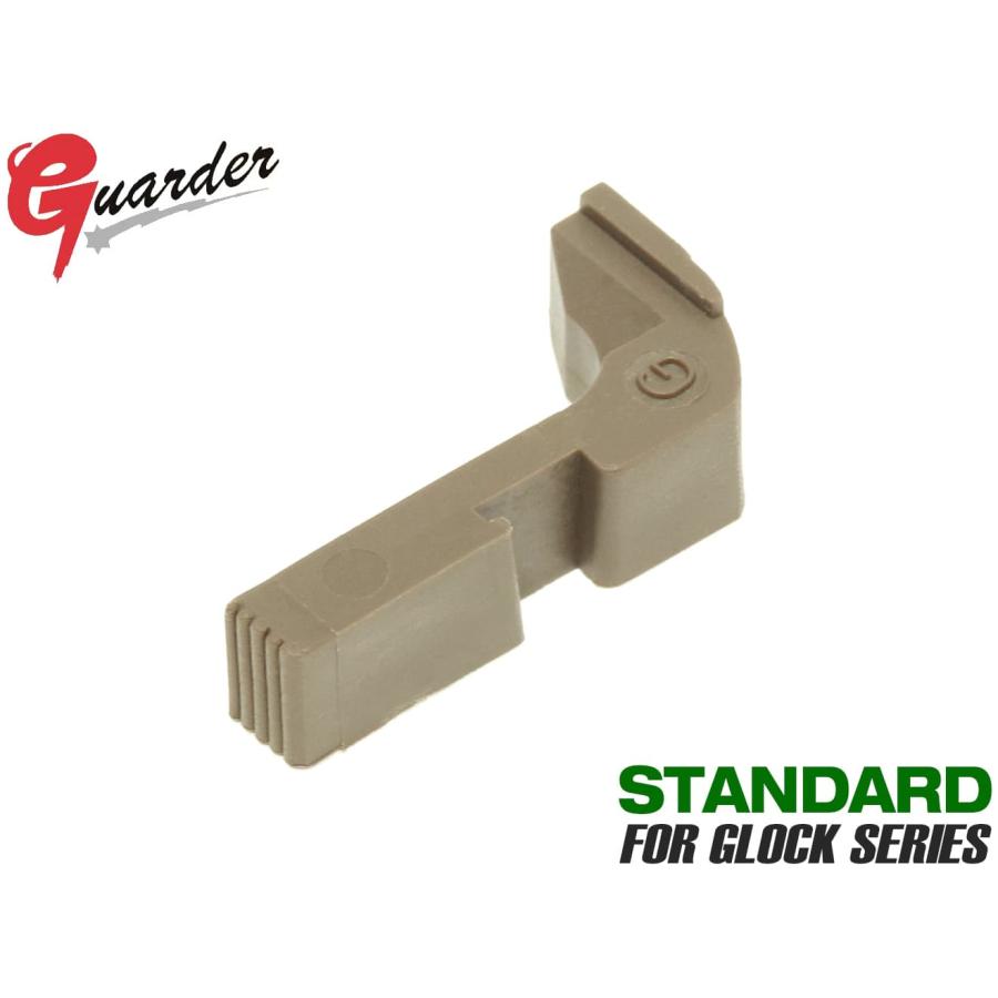 GLK-69(A)FDE　GUARDER スタンダードマガジンリリース for GLOCK マルイ GBB GLOCK(G19を除く)  KJ GBB GLOCK用 GLOCK-69(A)FDE