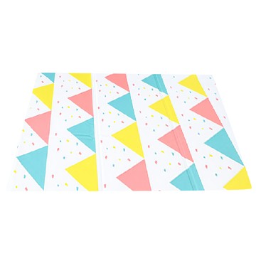 寵物冰墊 繽紛三角 - 寵物涼墊/寵物床墊  L(65 x 50cm)  1個