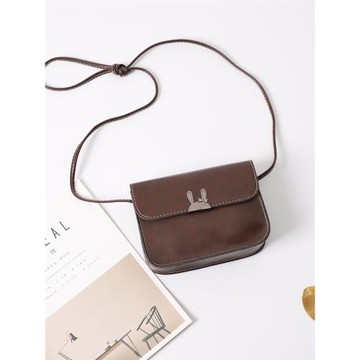 學生可愛皮包小包包女2025新款夏季斜挎包小方包百搭簡約復古單肩