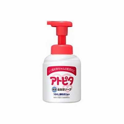 アトピタ 保湿全身泡ソープ ボトル（ポンプ式） 350ml
