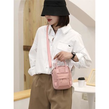 帆布ins韓風小布包手機包女斜挎2025新款洋氣迷你零錢小包包秋冬