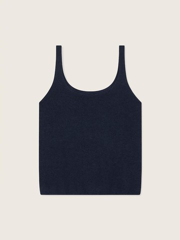 Mule Mohair Bustier (Midnight navy)