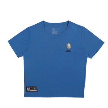 NBA 兒童/青少年 胸前Q版隊徽 短袖上衣 獨行俠隊