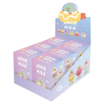 Foodie Dinosaur Space Travel 吃貨恐龍趣宇公仔 中盒  1套