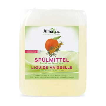 AlmaWin 德國居家清潔 沙棘-橘子洗碗精 5L (AW043)