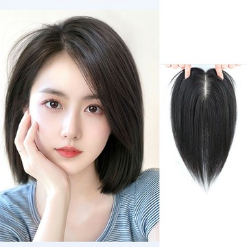 【巴黎精品】現貨+預購 真髮假髮透氣假髮片輕量免打理整頂假髮角色扮演隱形增髮-U型遞針女假髮2款a1kx22