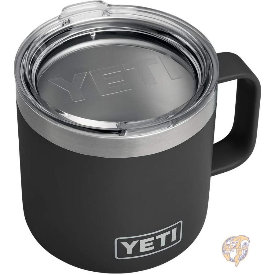 イエティ ランブラー 414ml マグカップ ステンレススチール YETI 真空断熱 蓋付きマグ