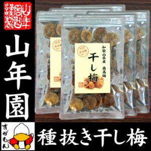 高級種抜き干し梅 種なし 100g×6袋セット 和歌山県産 梅干し 美味しい干し梅 贈り物 ギフト うめぼし 種なし干し 送料無料