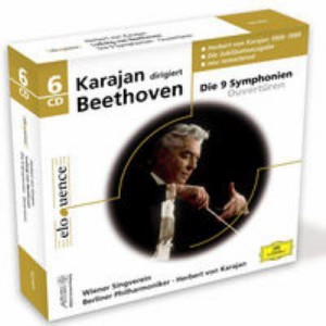  Beethoven ベートーヴェン   交響曲全集、序曲集　カラヤン＆ベルリン・フィル（１９７０年代）（６ＣＤ） 送料無